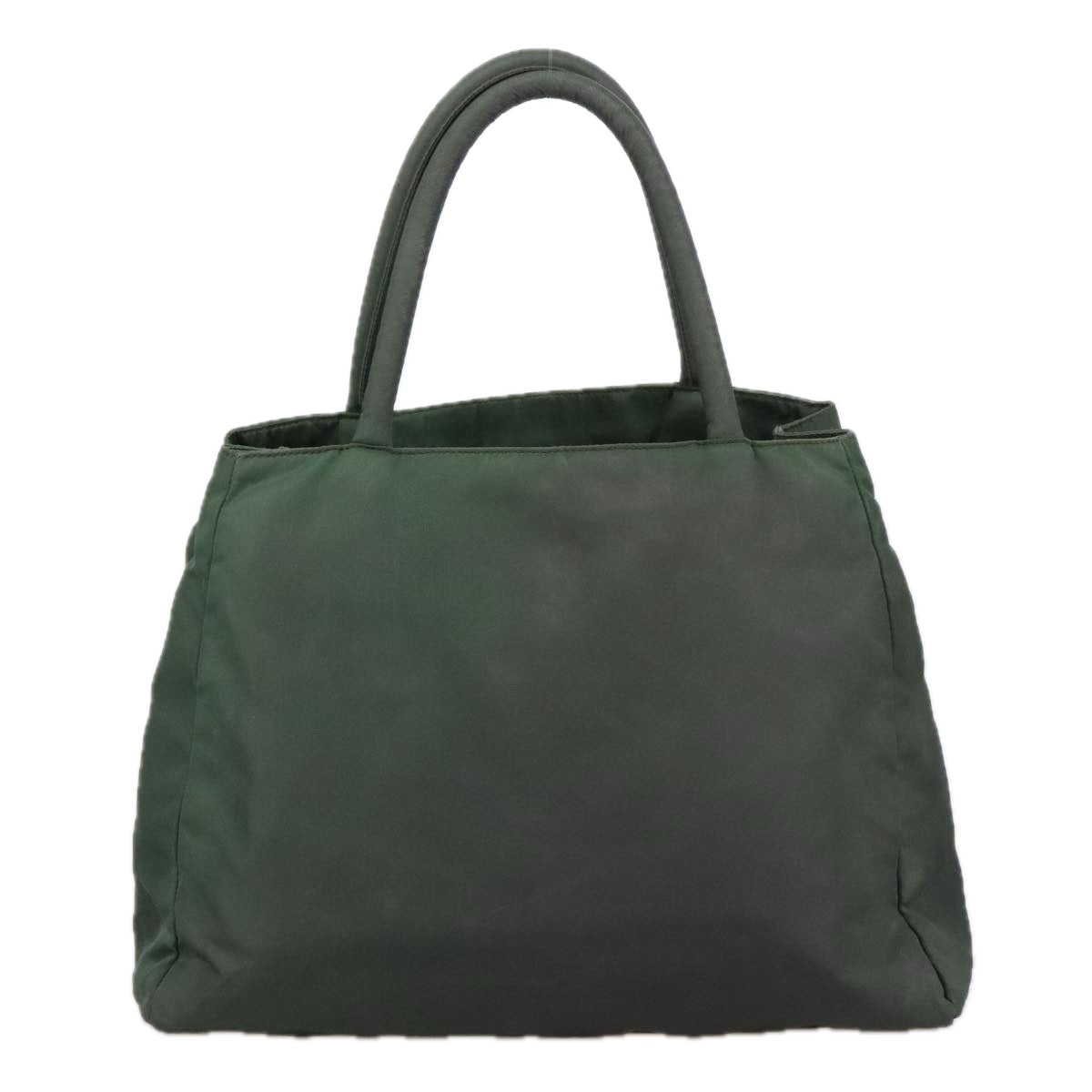Prada Tessuto Green Synthetic Handbag (Pre-Owned)