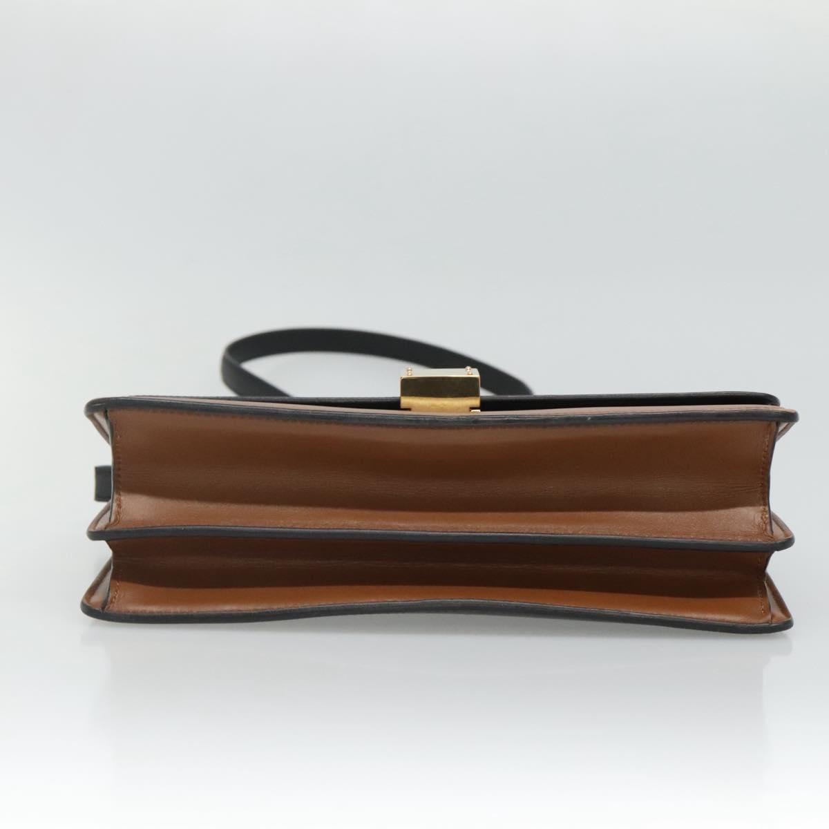Céline Case Flap Black Leather Shoulder Bag (Pre-Owned)