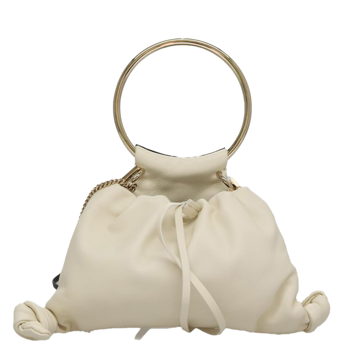 Chloé White Leather Handbag (Pre-Owned)