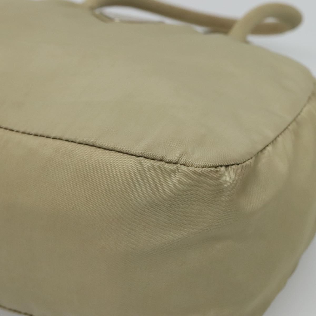 Prada Tessuto Green Synthetic Handbag (Pre-Owned)