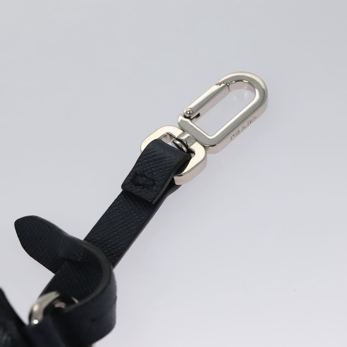 Prada -- Navy Leather Clutch Bag (Pre-Owned)