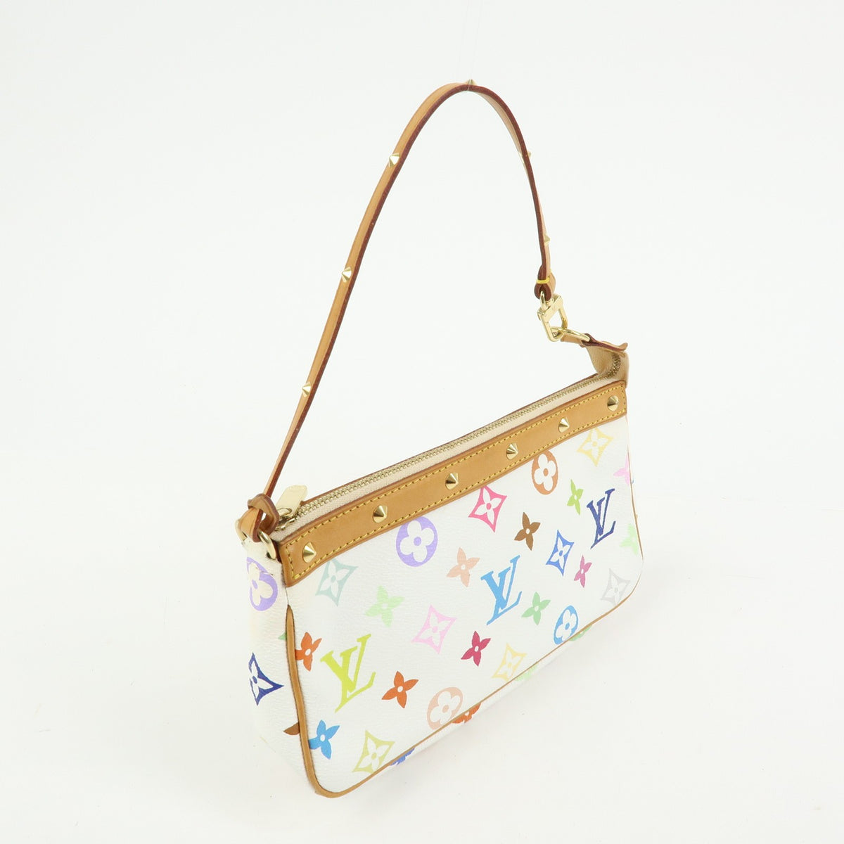 Louis Vuitton Pochette Accessoires Monogram Multicolor Multicolour Canvas Clutche & Pouche Bag (Pre-Owned)