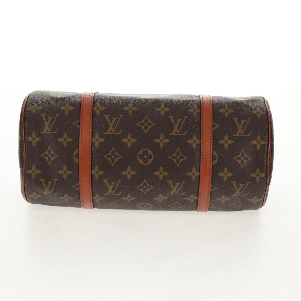 Louis Vuitton Papillon Monogram Canvas Brown Canvas Handbag (Pre-Owned)