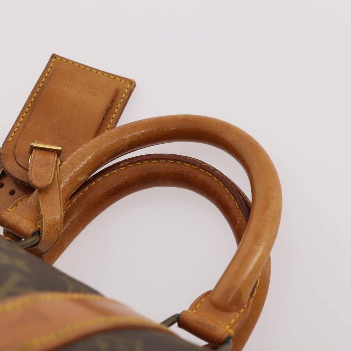 Louis Vuitton Keepall Monogram Canvas Brown Canvas Handbag (Pre-Owned)
