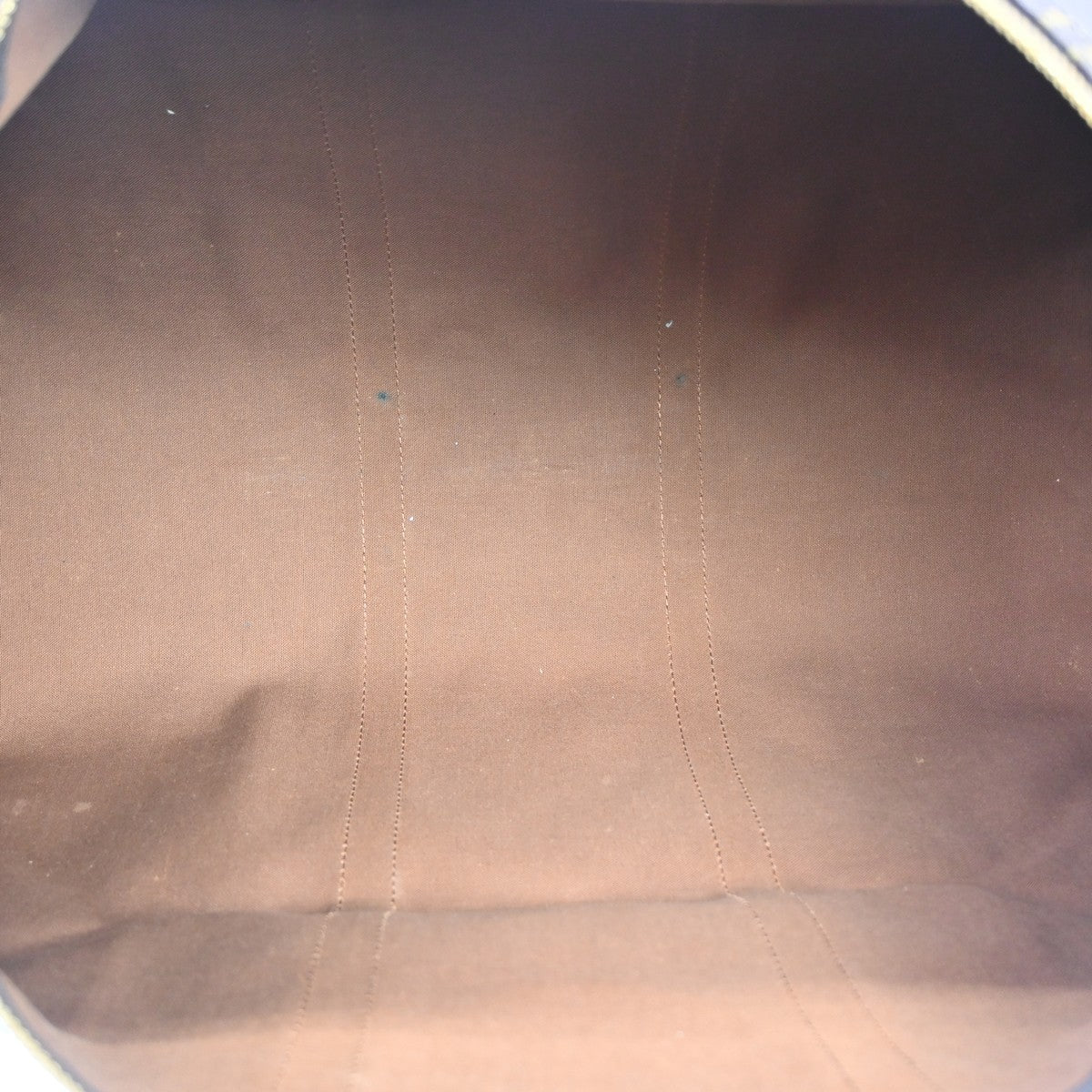 Louis Vuitton Keepall Monogram Brown Canvas Travel Bag Bag (Pre-Owned)