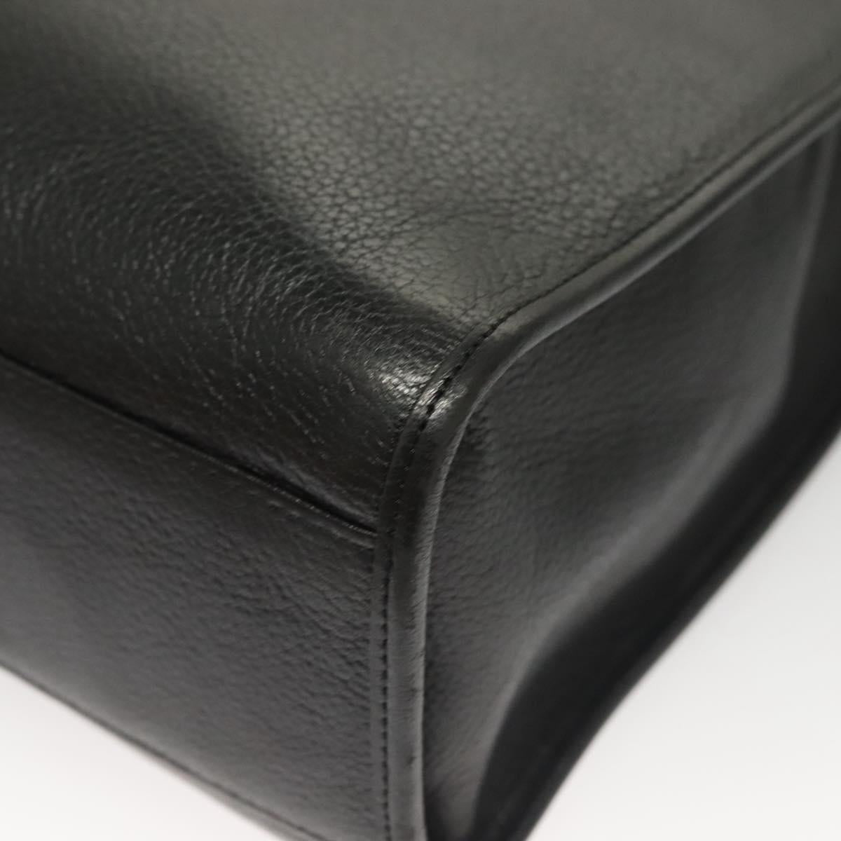 Yves Saint Laurent Black Leather Shoulder Bag (Pre-Owned)