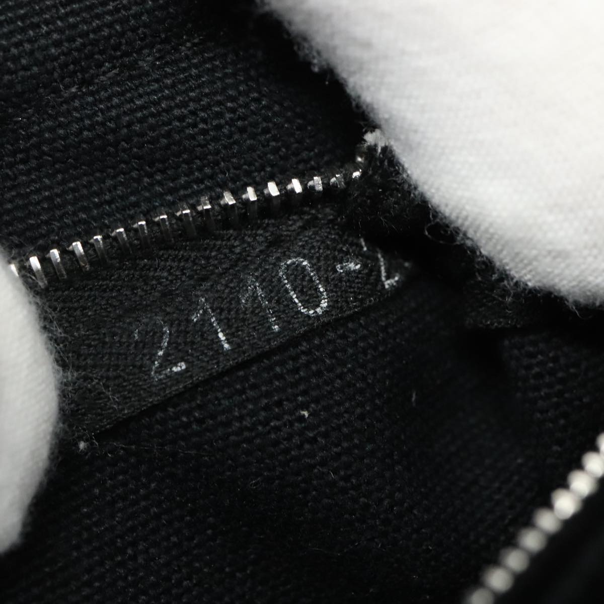 Hermès Fourre Tout Black Canvas Tote Bag (Pre-Owned)