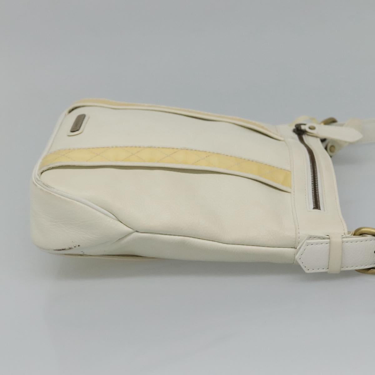 Burberry - Beige Leather Shoulder Bag (Pre-Owned)