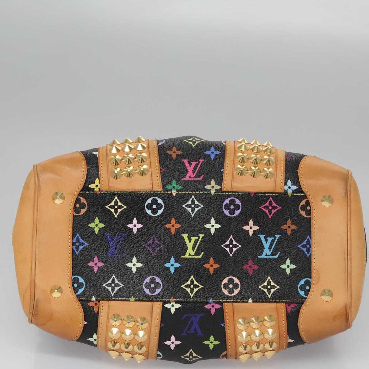 Louis Vuitton Courtney Black Canvas Handbag (Pre-Owned)