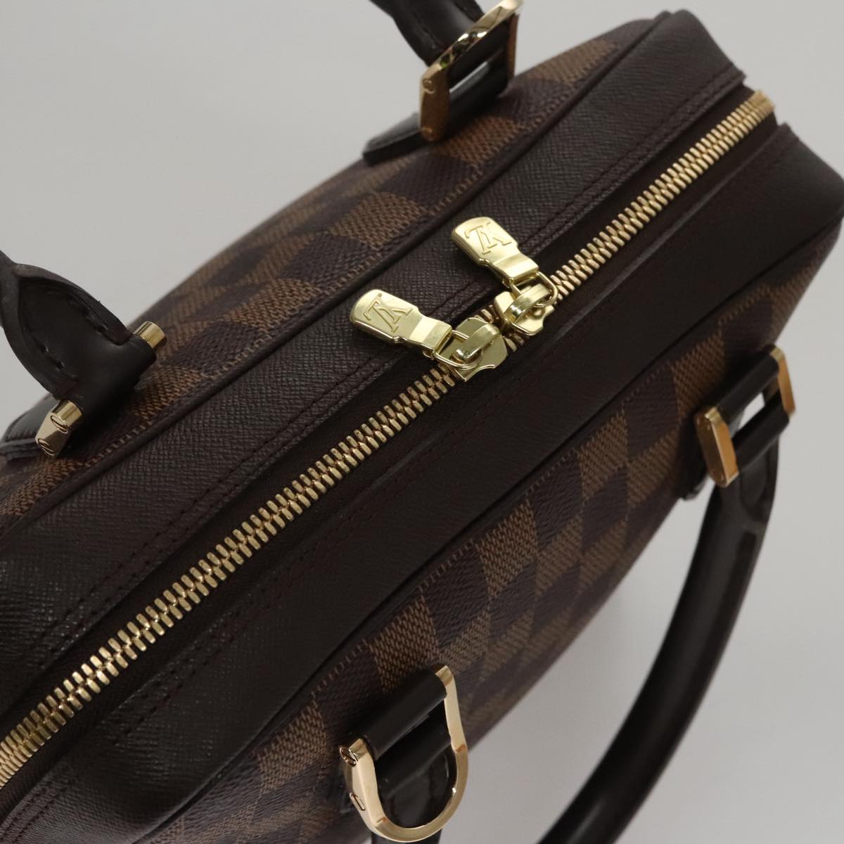 Louis Vuitton Brera Brown Canvas Handbag (Pre-Owned)