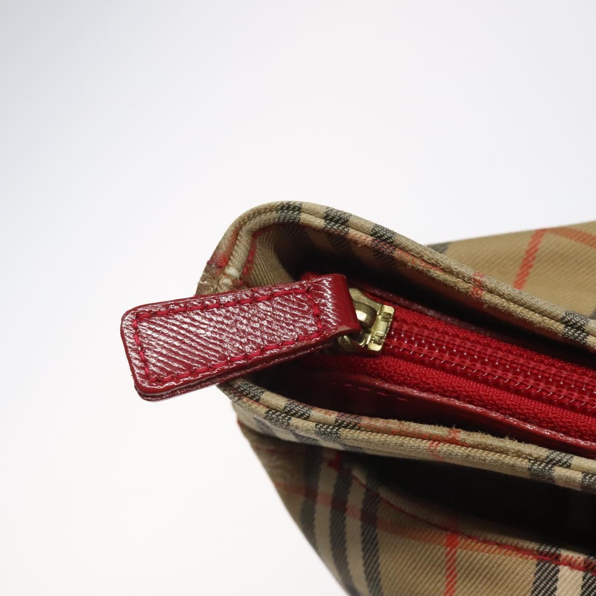 Burberry Nova Check Beige Canvas Tote Bag (Pre-Owned)