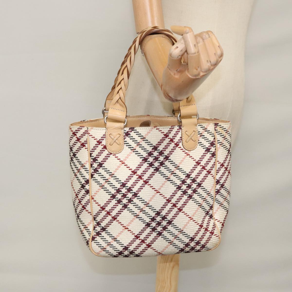 Burberry Blue Label Multicolour Canvas Handbag (Pre-Owned)
