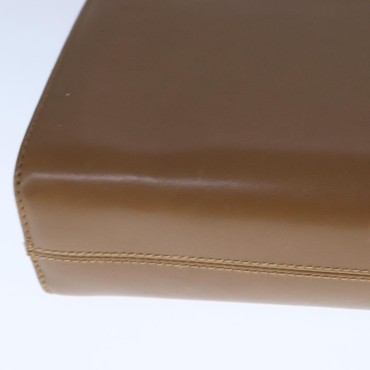 Salvatore Ferragamo Gancini Brown Leather Shoulder Bag (Pre-Owned)