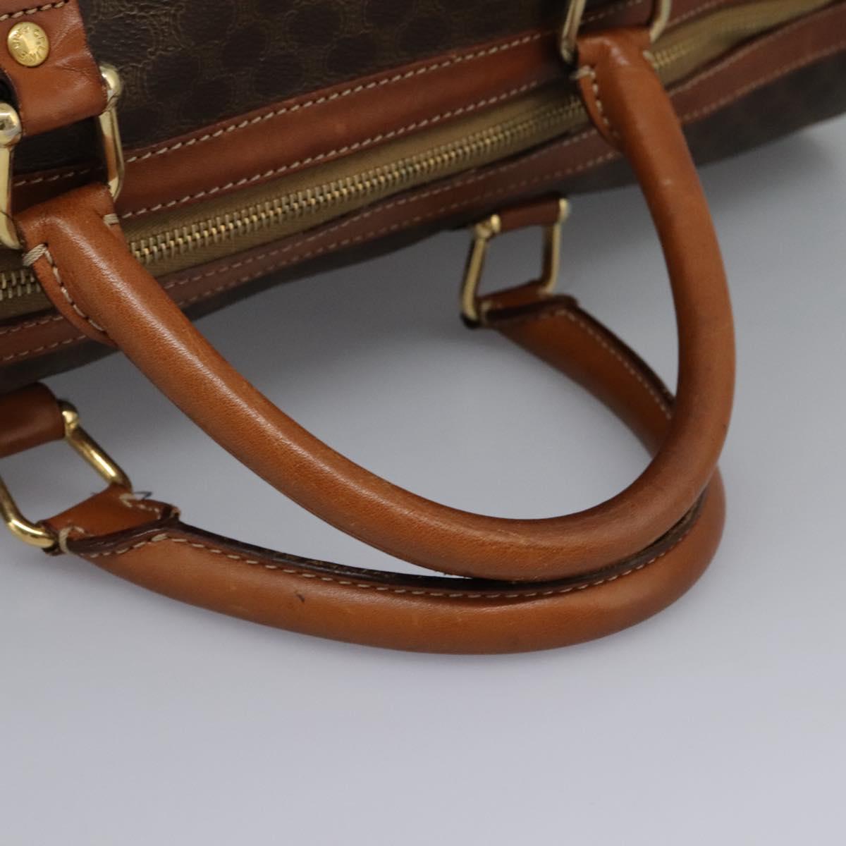 Céline Boston Brown Canvas Travel Bag (Pre-Owned)