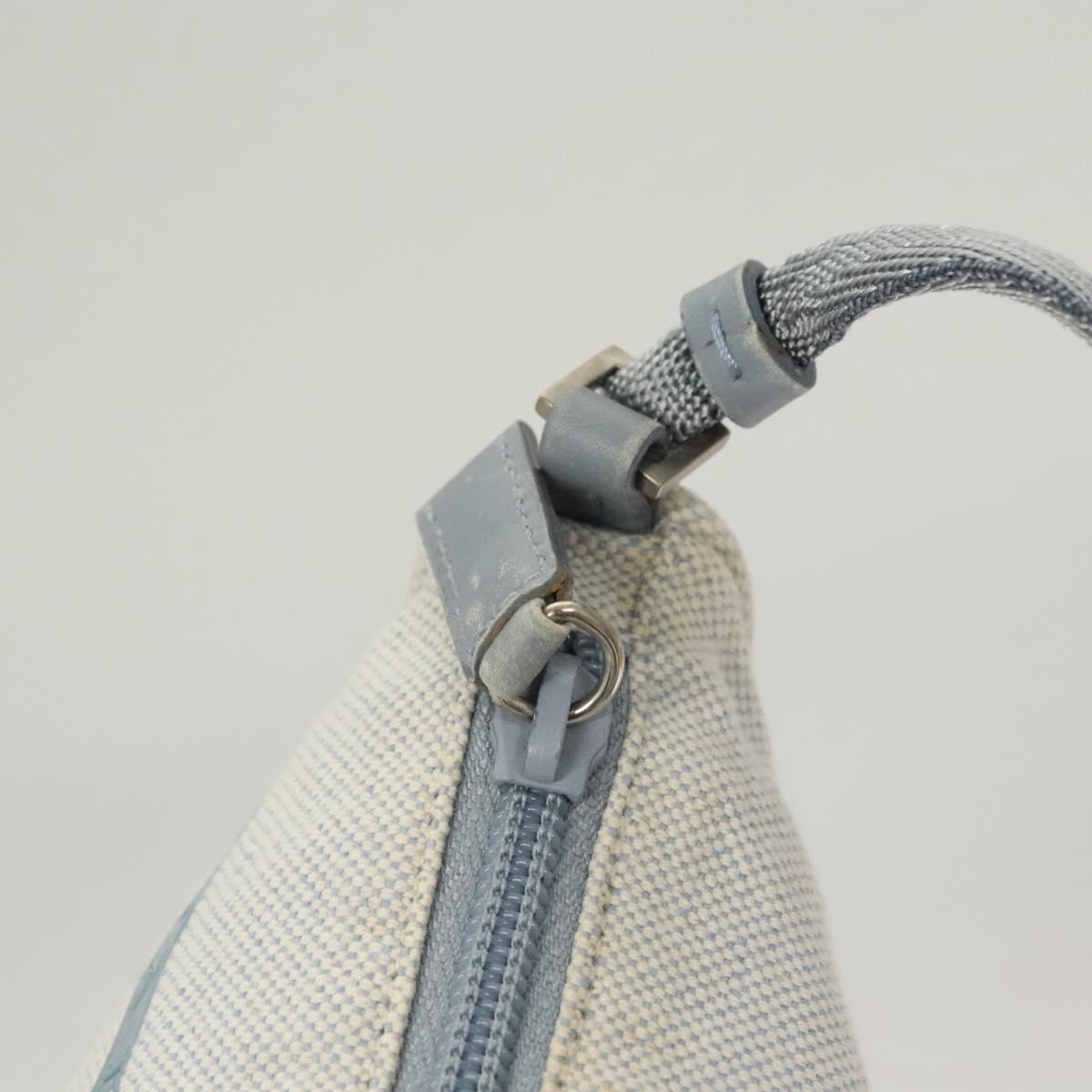 Prada Sports Blue Canvas Clutch Bag (Pre-Owned)