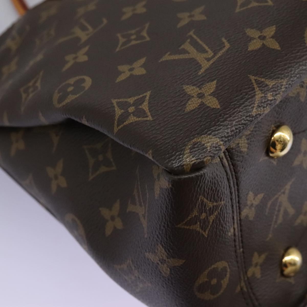 Louis Vuitton Pallas Brown Canvas Tote Bag (Pre-Owned)