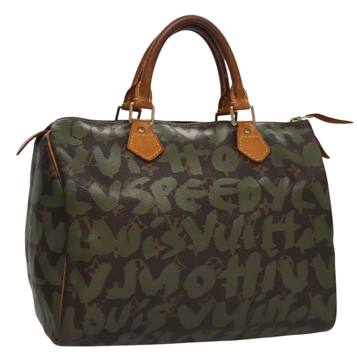Louis Vuitton Speedy 30 Brown Canvas Handbag (Pre-Owned)