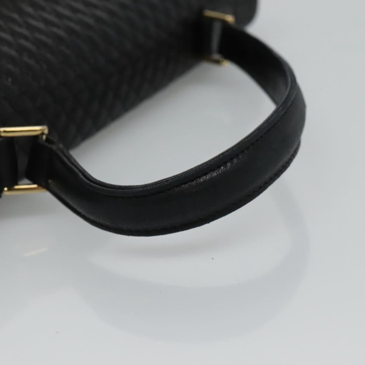 Bally Black Leather Handbag (Pre-Owned)