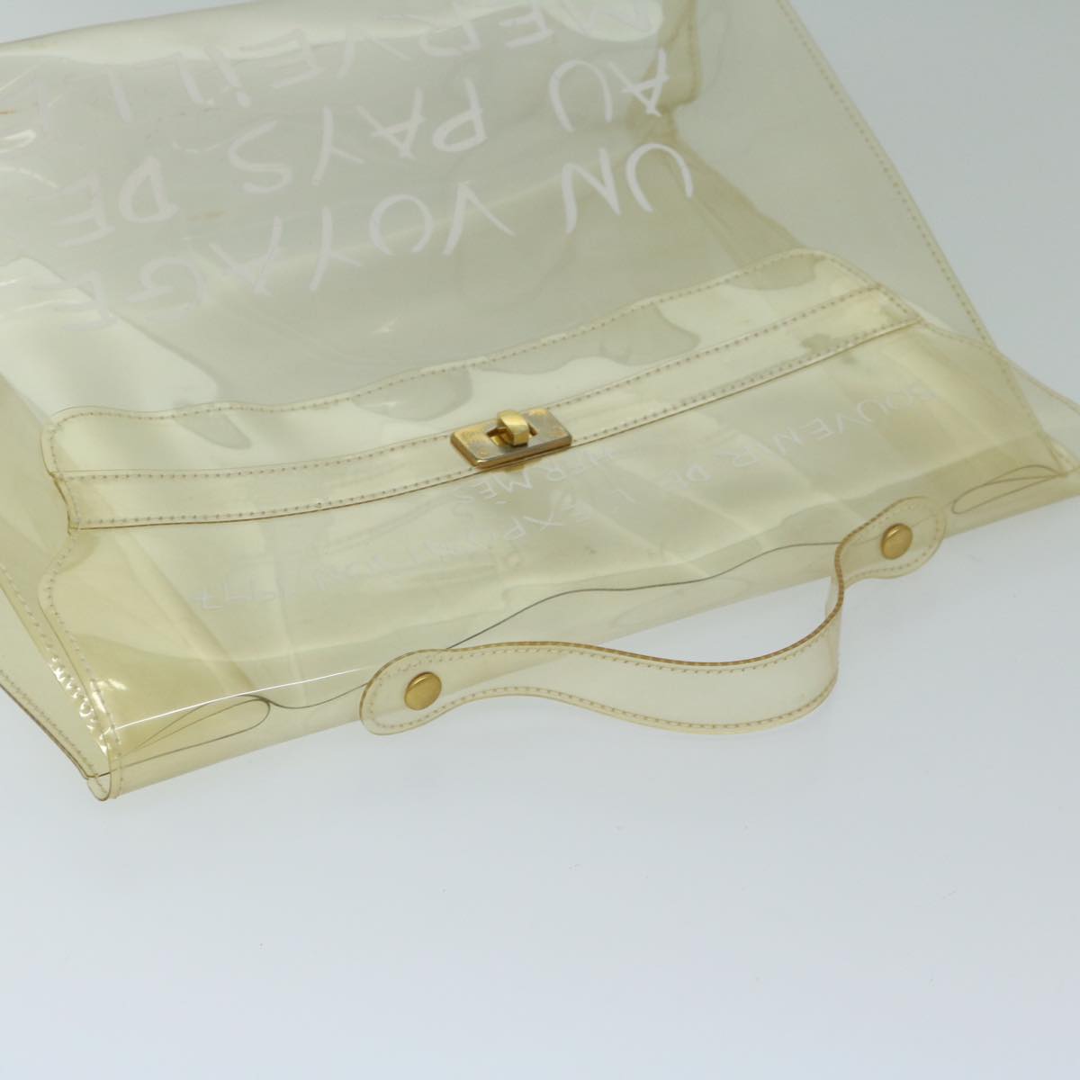 Hermès -- Transparent Vinyl Handbag (Pre-Owned)