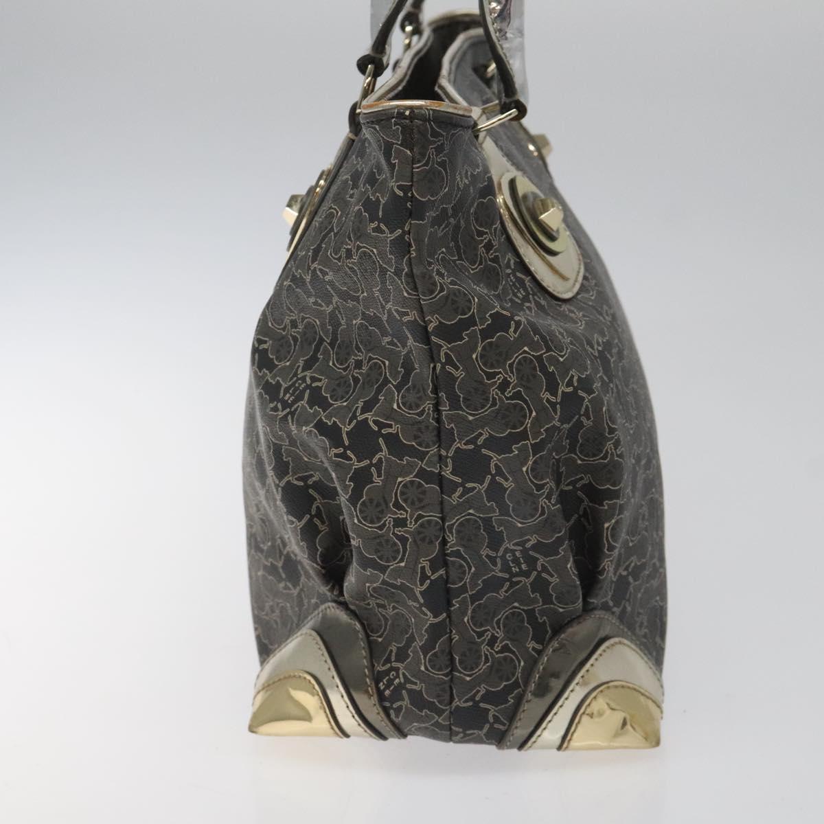 Céline Carriage Black Canvas Tote Bag (Pre-Owned)