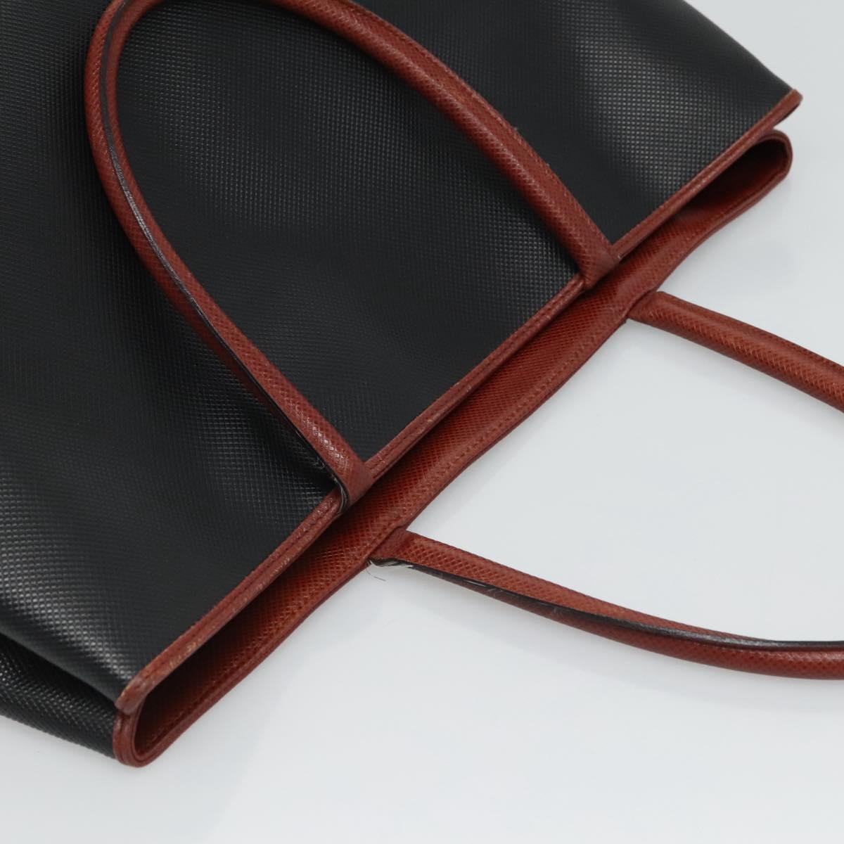 Bottega Veneta Black Canvas Tote Bag (Pre-Owned)