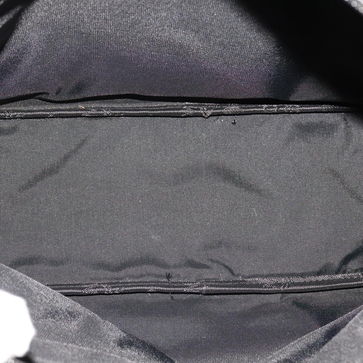 MCM Visetos Black Synthetic Shoulder Bag (Pre-Owned)