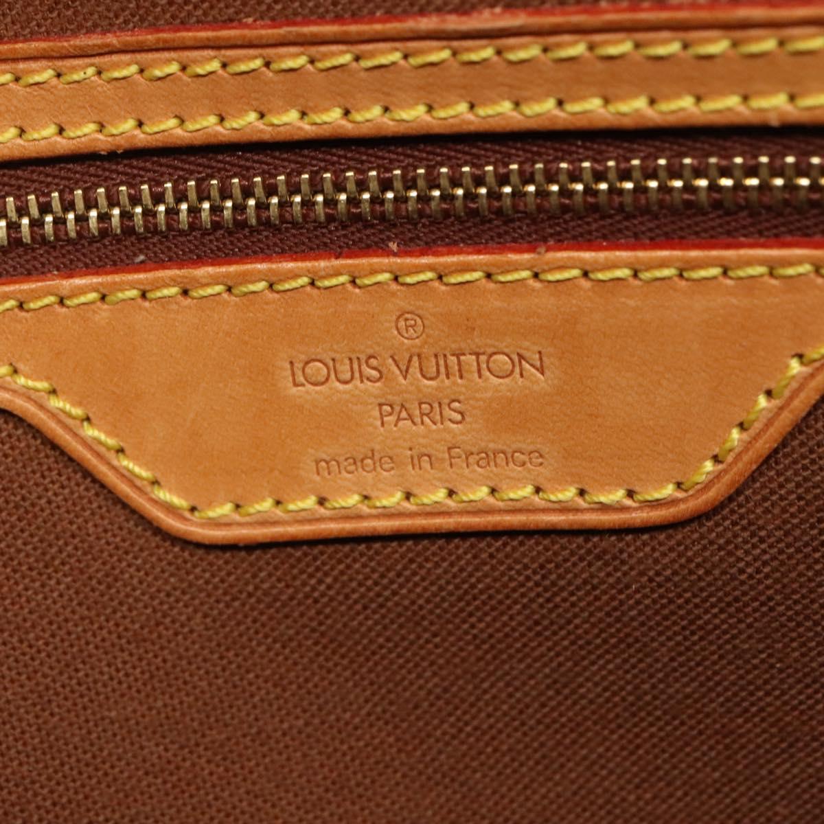 Louis Vuitton Gibeciere Brown Canvas Shoulder Bag (Pre-Owned)