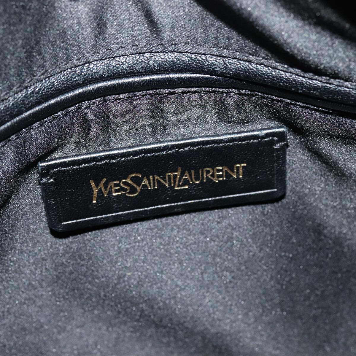 Yves Saint Laurent Muse Blue Leather Handbag (Pre-Owned)