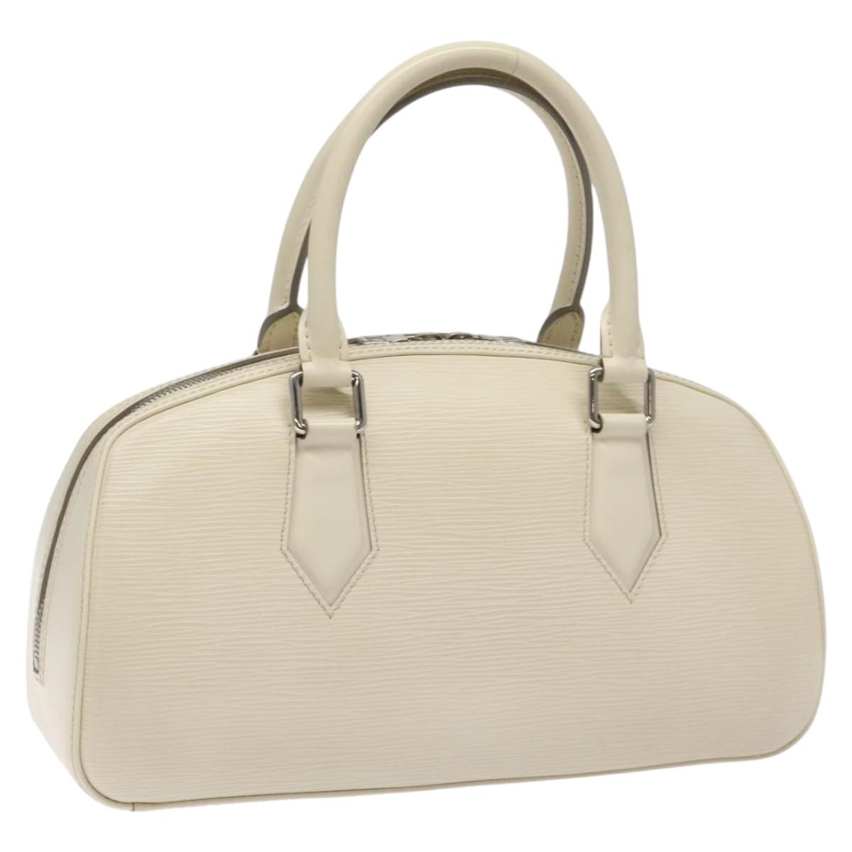 Louis Vuitton Jasmin Beige Leather Handbag (Pre-Owned)