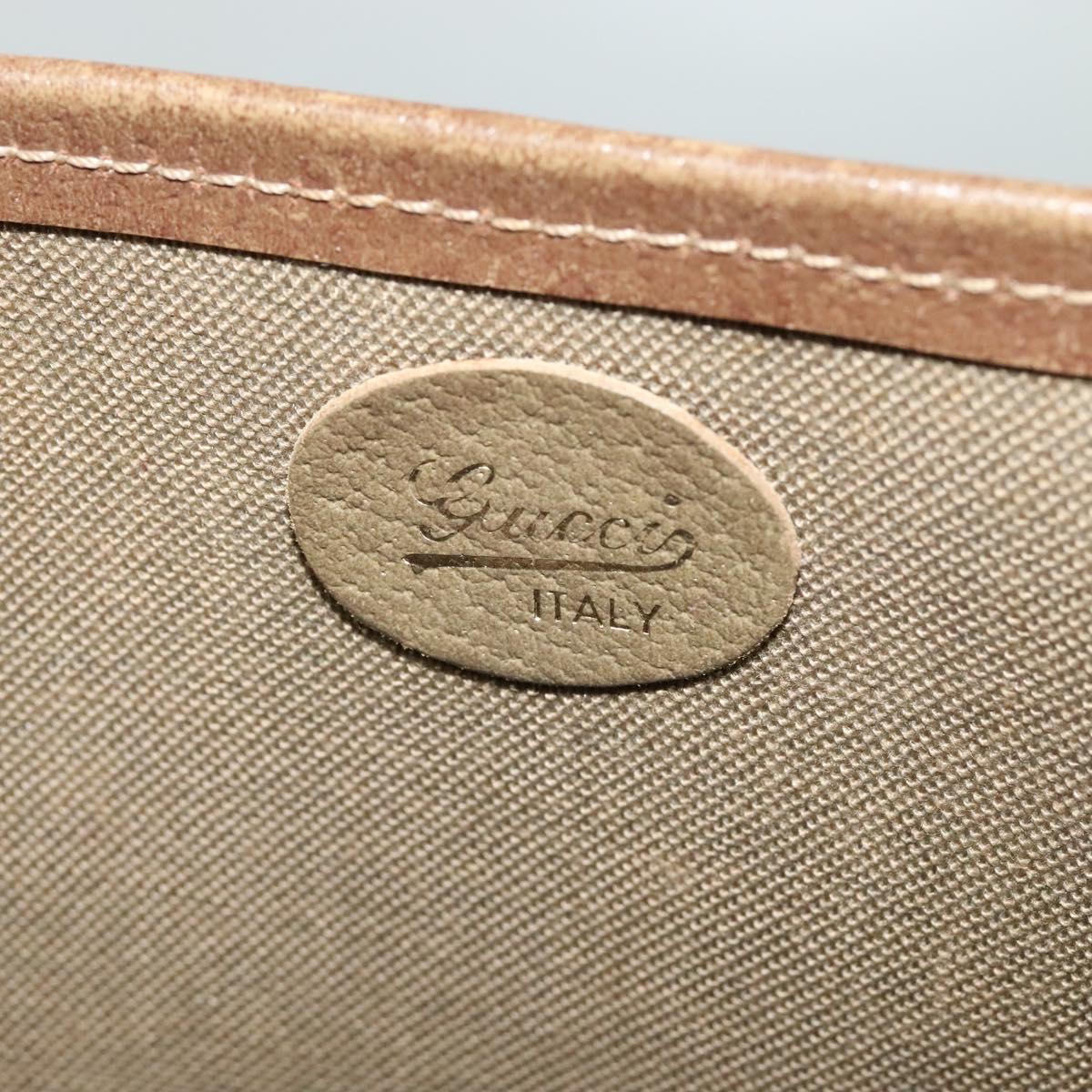 Gucci Sherry Beige Canvas Tote Bag (Pre-Owned)
