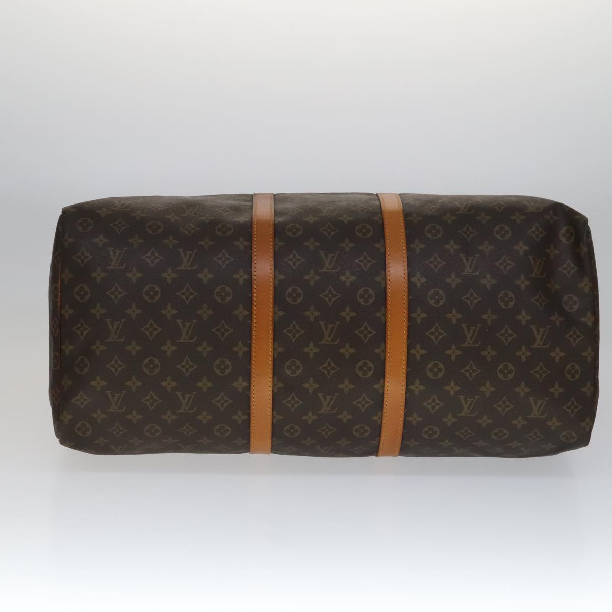Louis Vuitton Keepall 60 Brown Canvas Travel Bag (Pre-Owned)