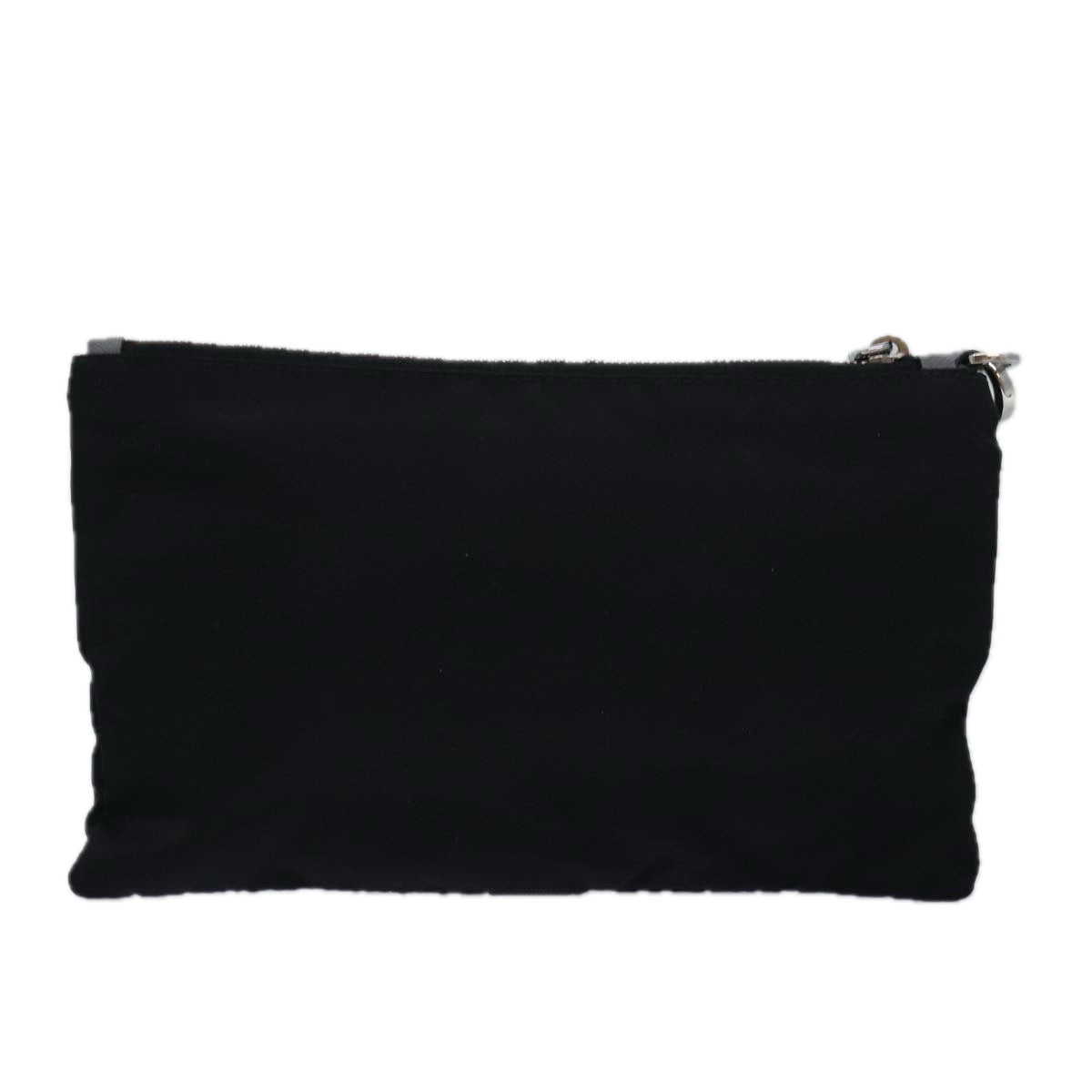 Prada Black Synthetic Clutch Bag (Pre-Owned)