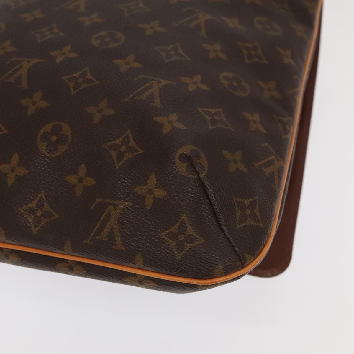 Louis Vuitton Musette Brown Canvas Shoulder Bag (Pre-Owned)