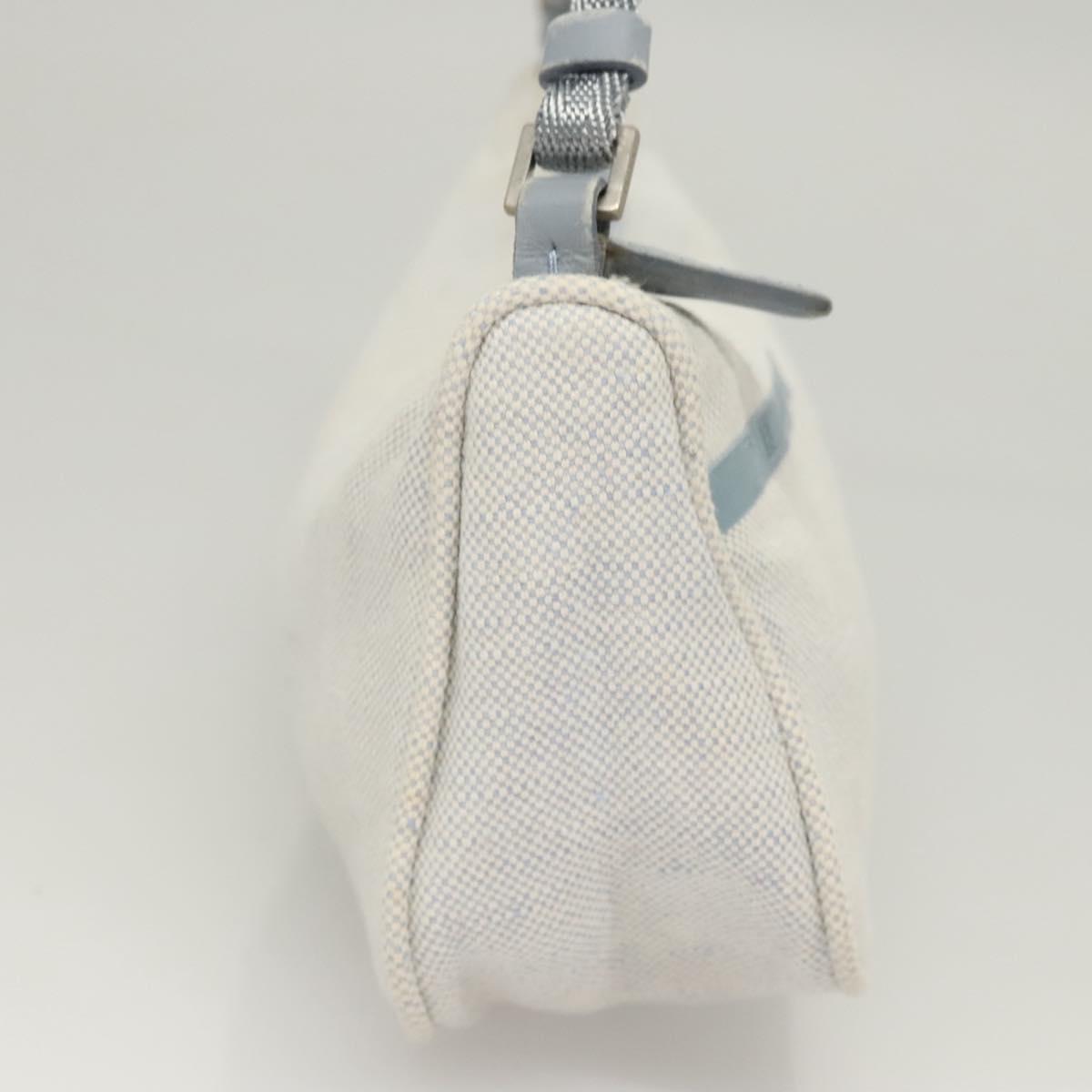 Prada Sports Blue Canvas Clutch Bag (Pre-Owned)