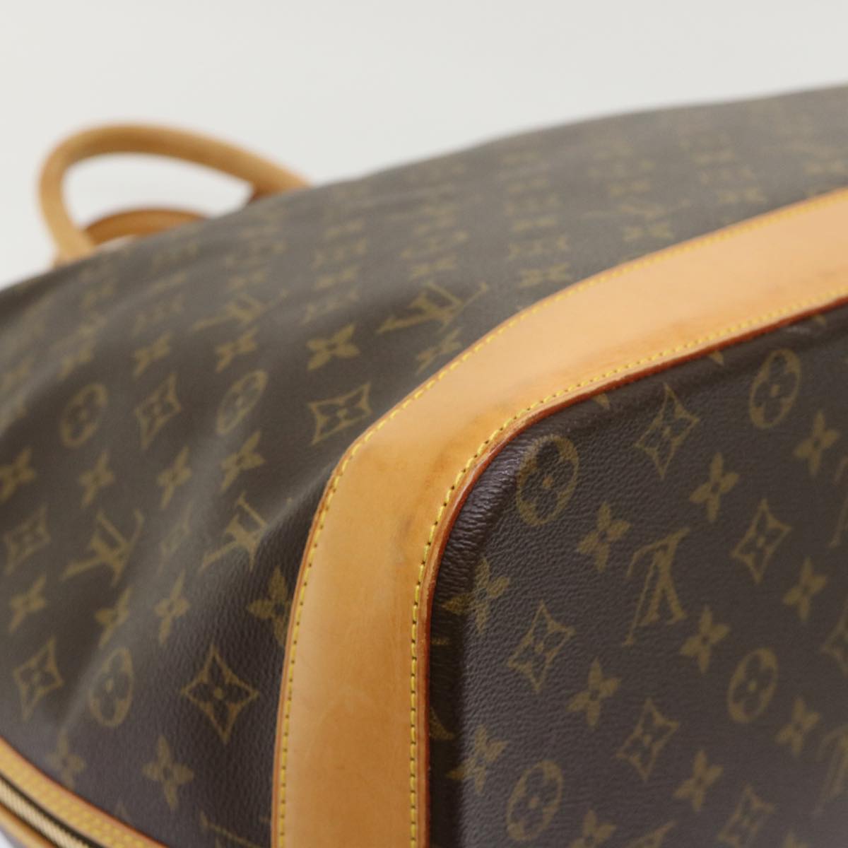 Louis Vuitton Alma Brown Canvas Travel Bag (Pre-Owned)