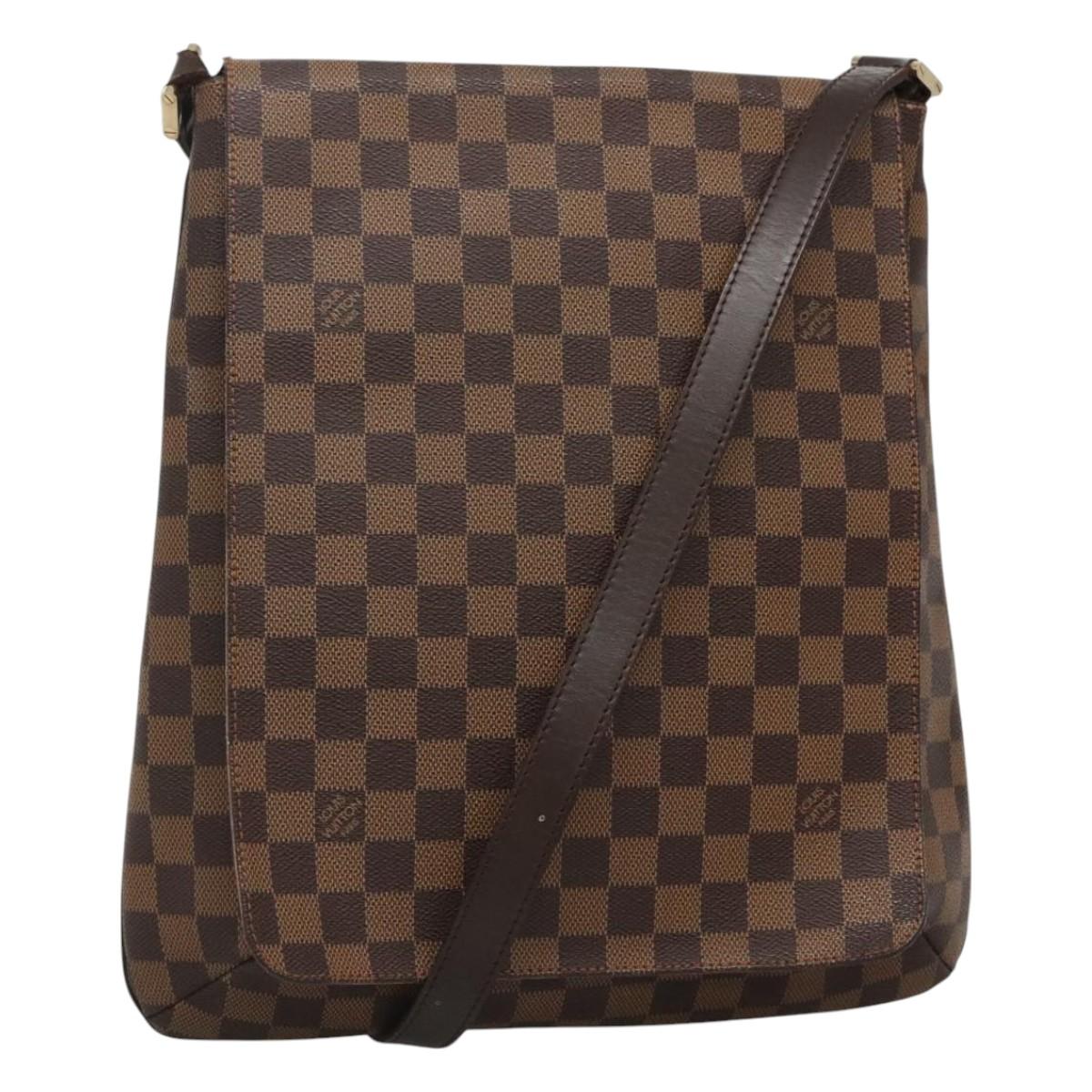Louis Vuitton Musette Brown Canvas Shoulder Bag (Pre-Owned)