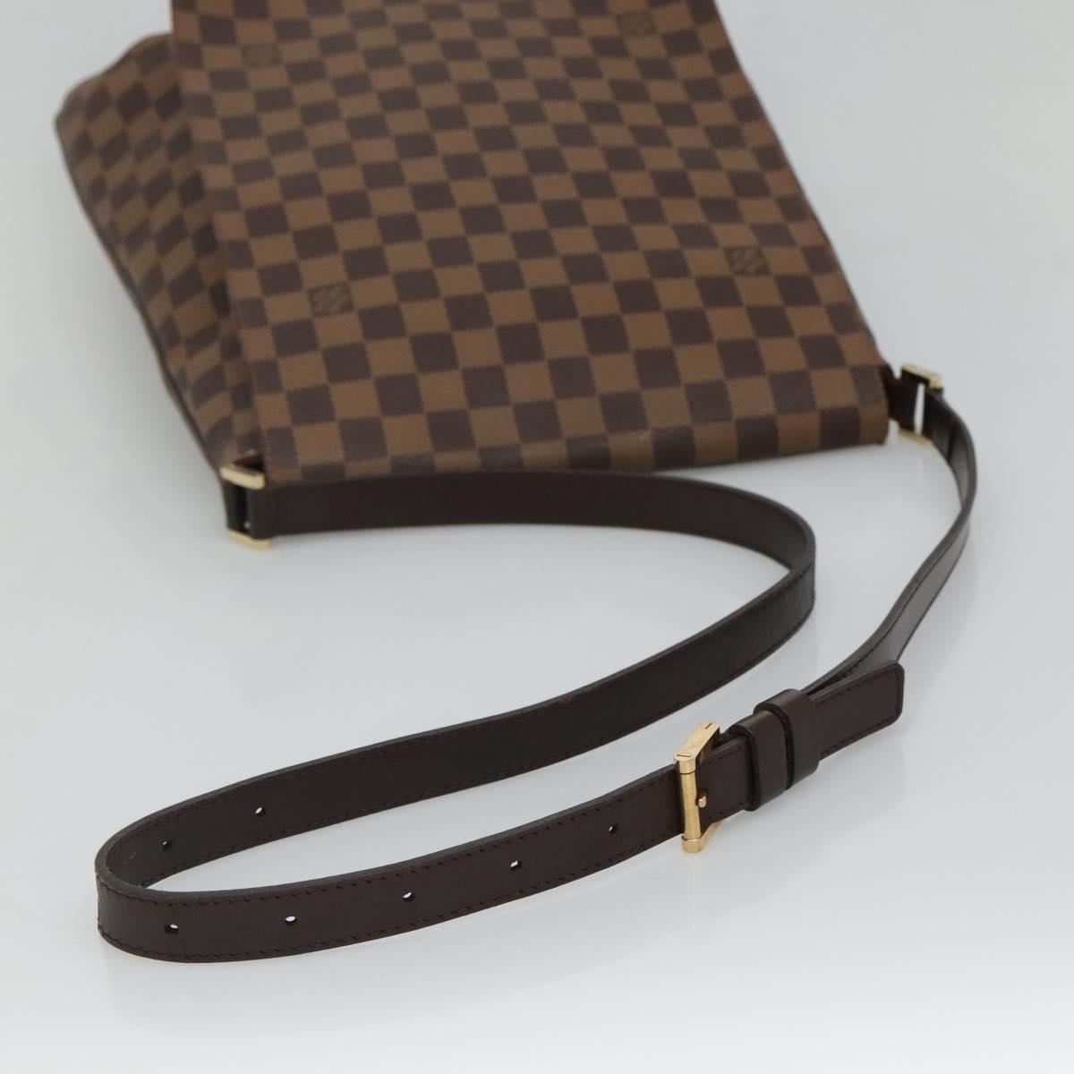 Louis Vuitton Musette Brown Canvas Shoulder Bag (Pre-Owned)
