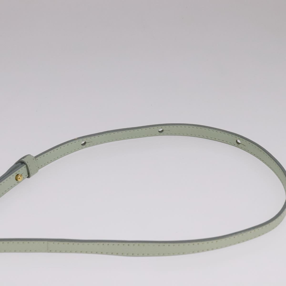 Céline Trio Green Leather Shoulder Bag (Pre-Owned)