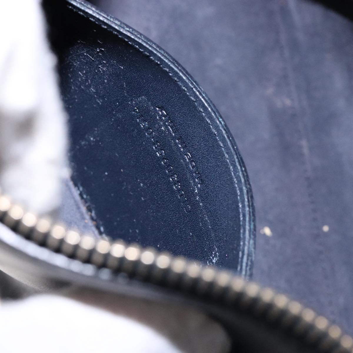 Saint Laurent Baby Duffle Navy Leather Handbag (Pre-Owned)
