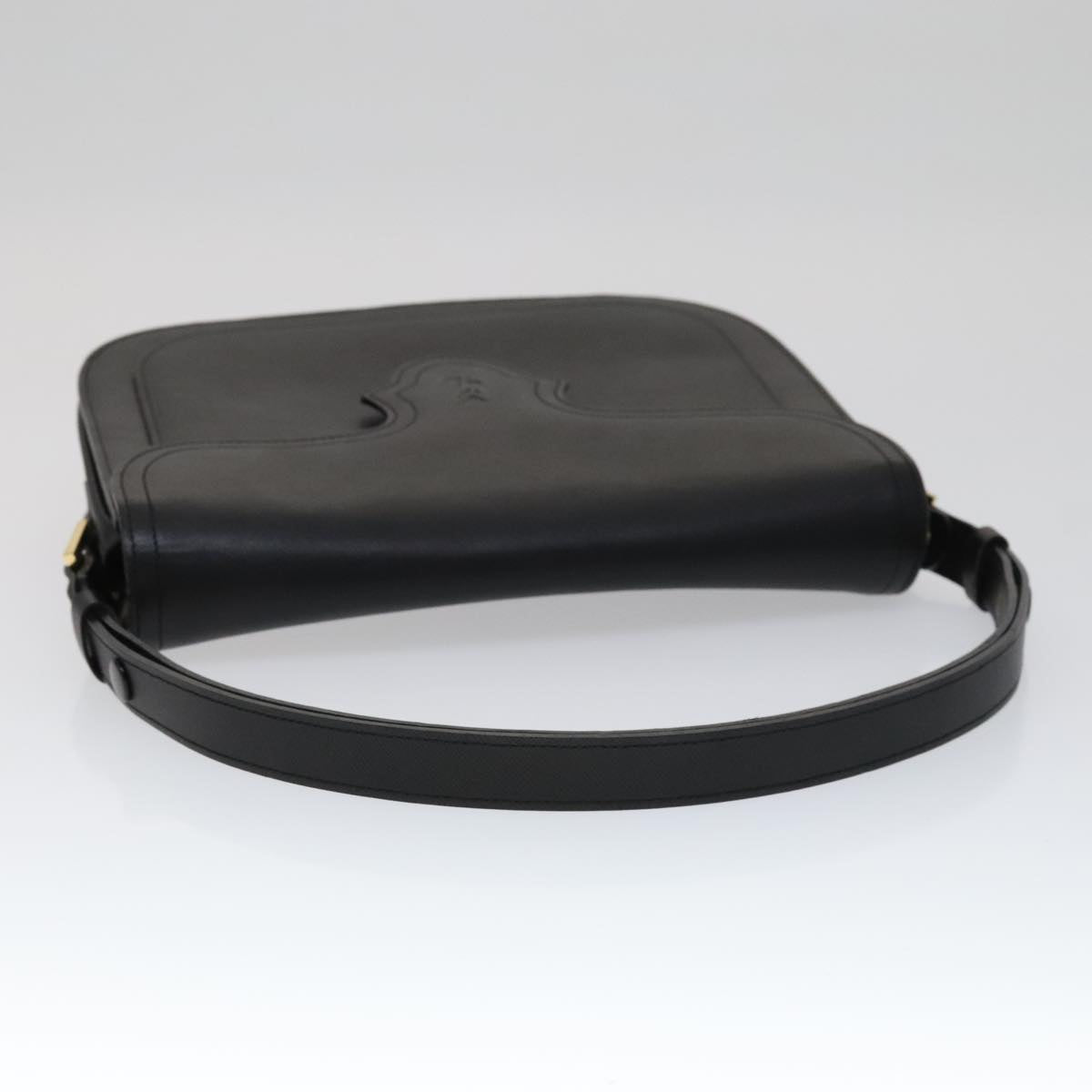Yves Saint Laurent Black Leather Shoulder Bag (Pre-Owned)