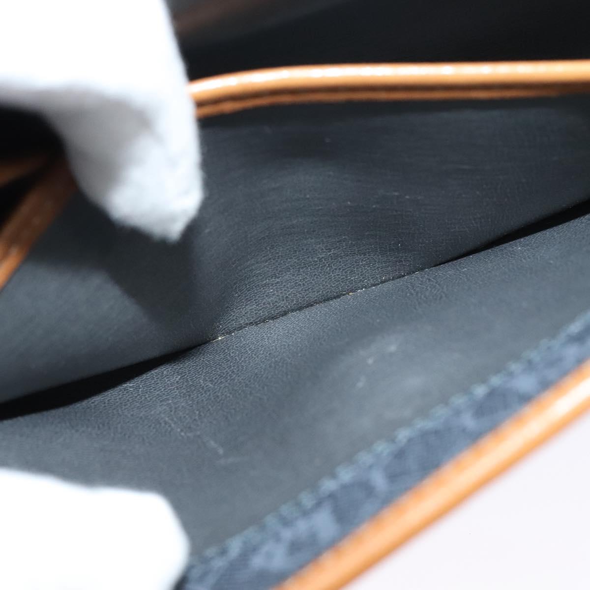 Dior Honeycomb Black Canvas Shoulder Bag (Pre-Owned)