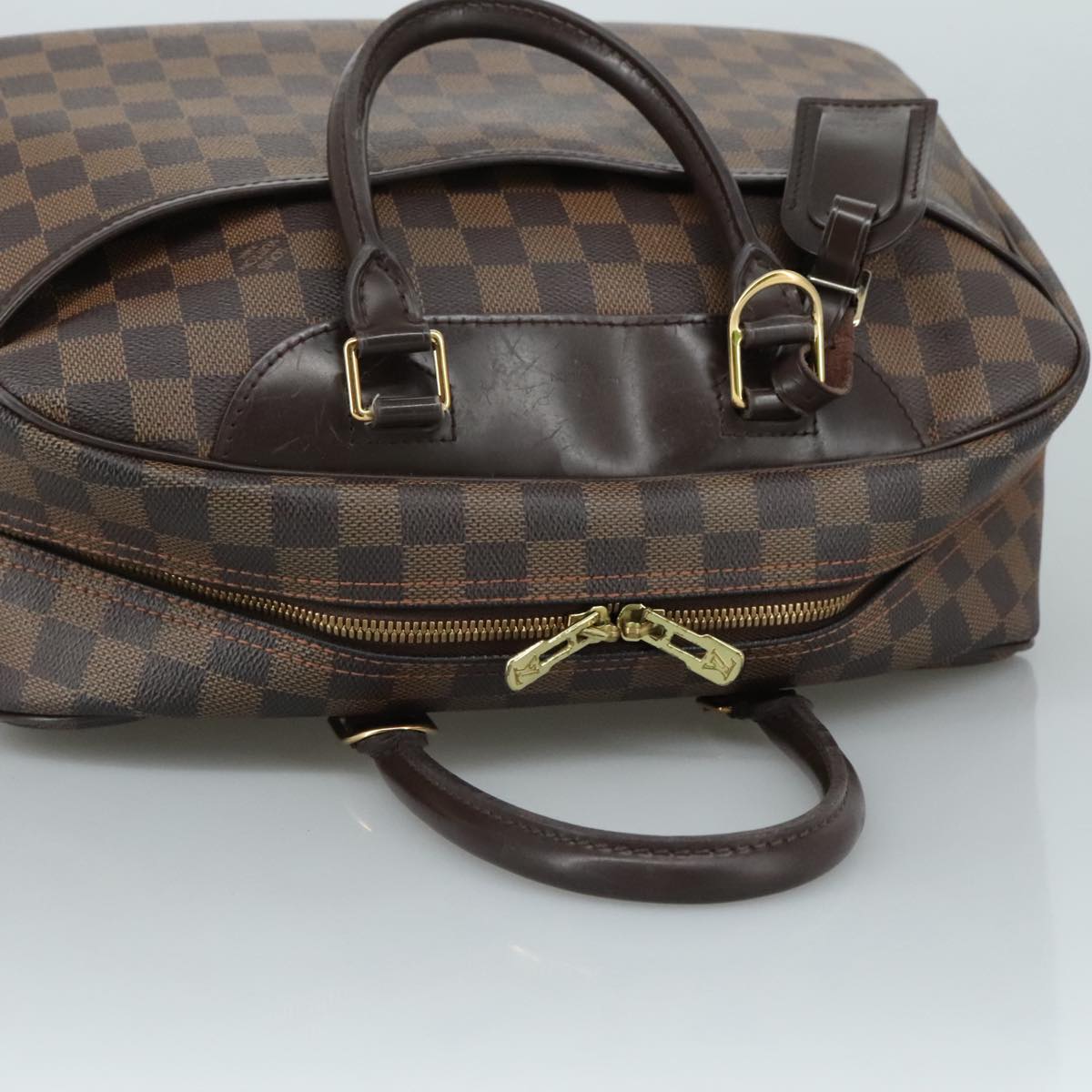 Louis Vuitton Deauville Brown Canvas Tote Bag (Pre-Owned)
