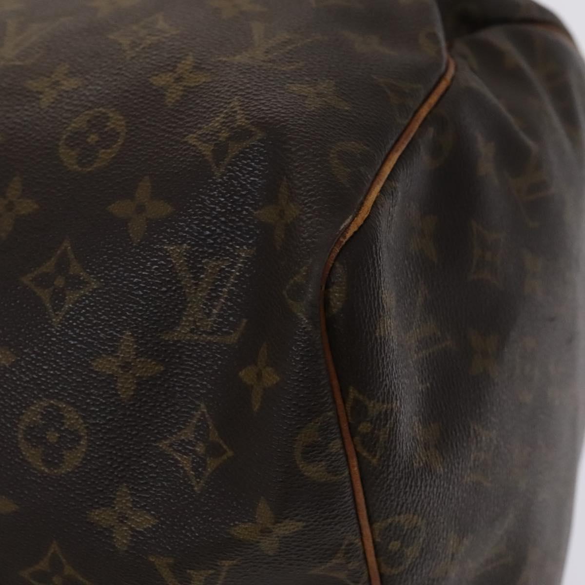 Louis Vuitton Keepall 55 Brown Canvas Travel Bag (Pre-Owned)