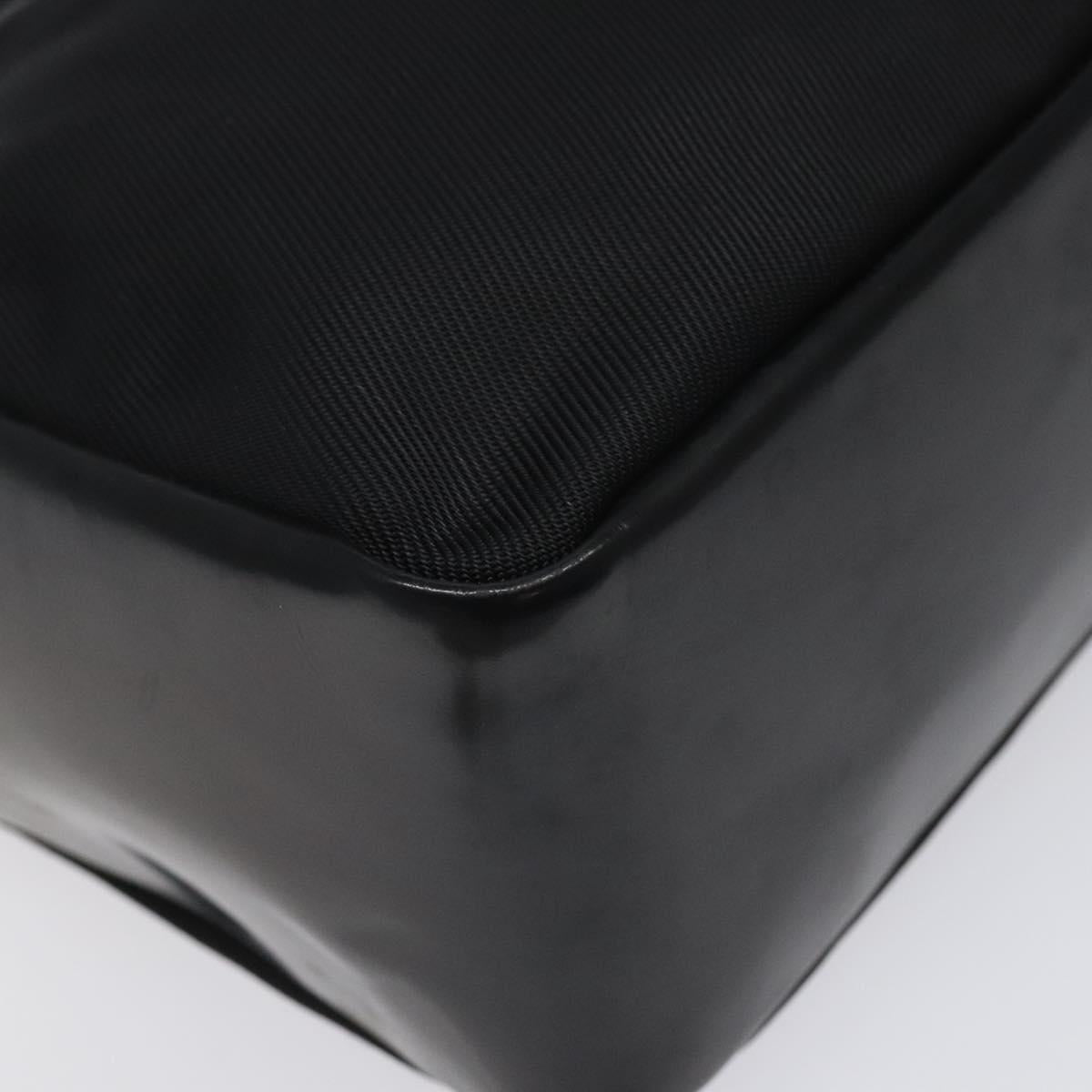 Gucci Bamboo Black Synthetic Handbag (Pre-Owned)