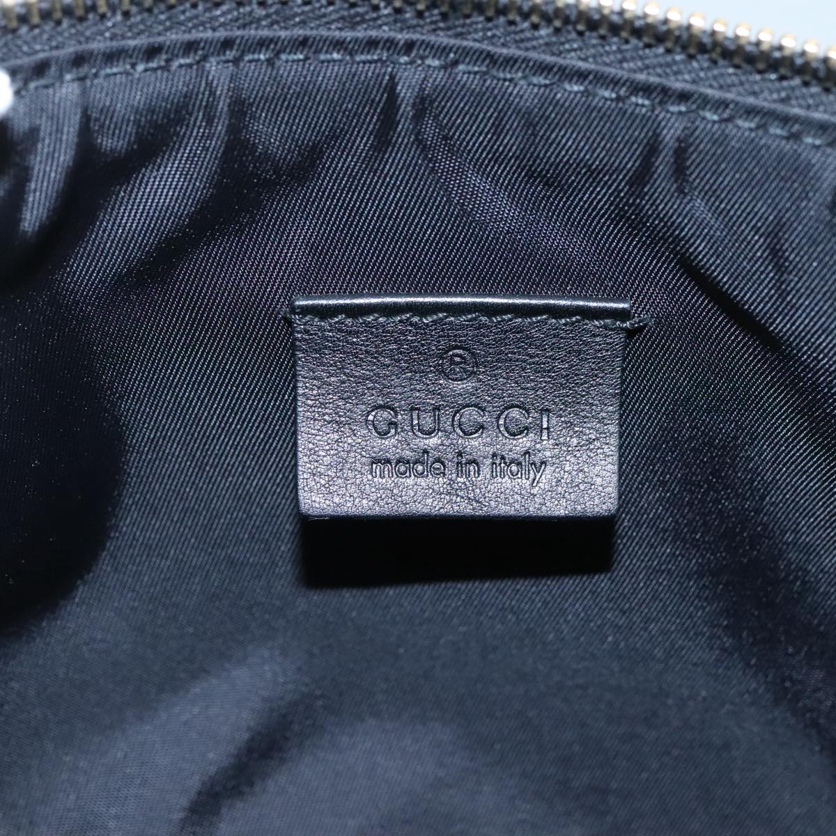 Gucci Sherry Brown Canvas Clutch Bag (Pre-Owned)