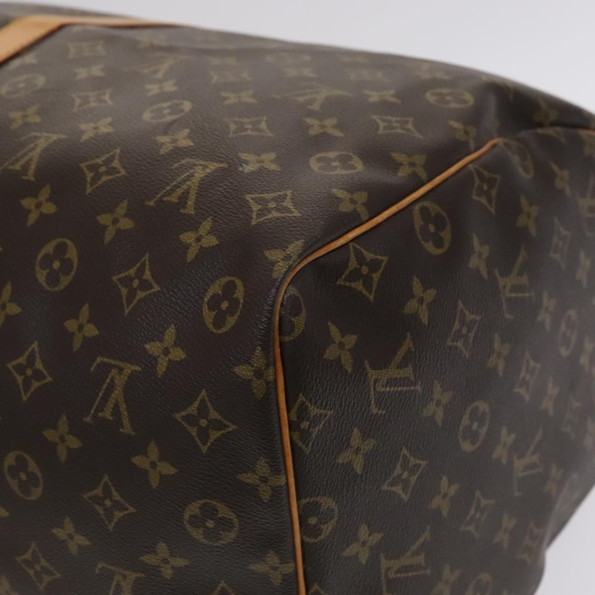 Louis Vuitton Keepall 60 Brown Canvas Travel Bag (Pre-Owned)