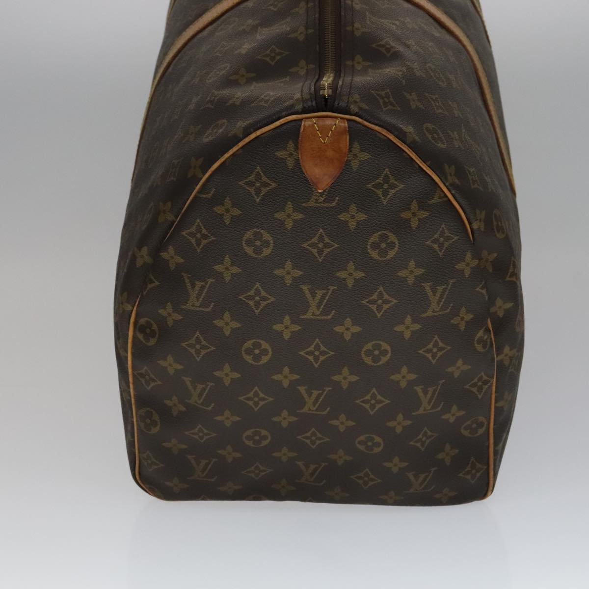 Louis Vuitton Keepall 60 Brown Canvas Travel Bag (Pre-Owned)