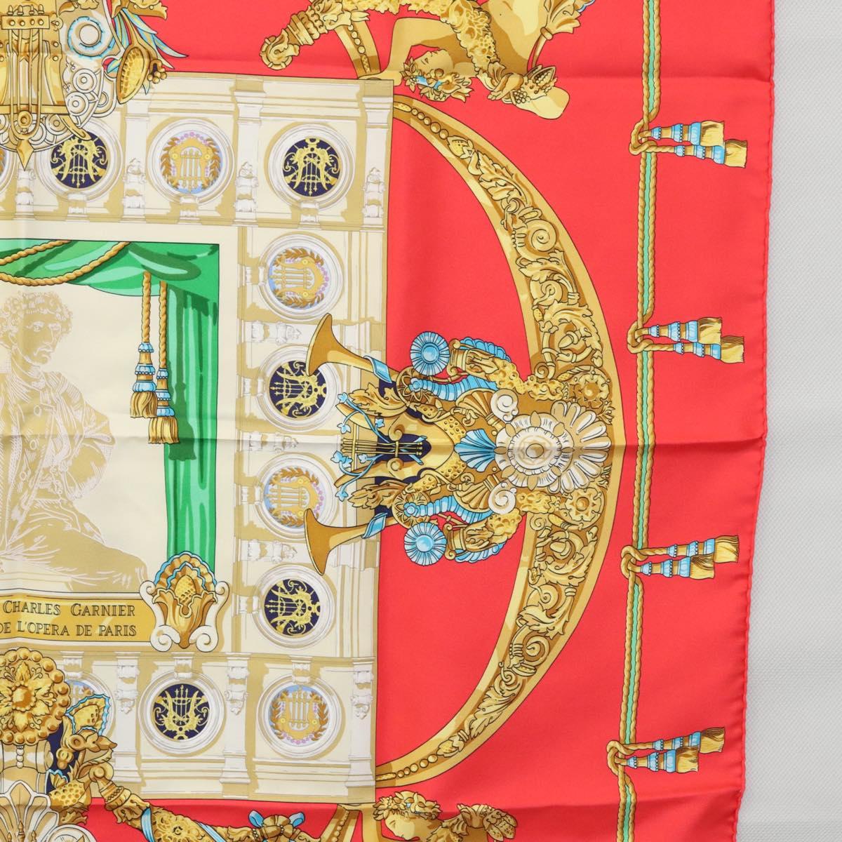 Hermès Red Silk Scarf (Pre-Owned)