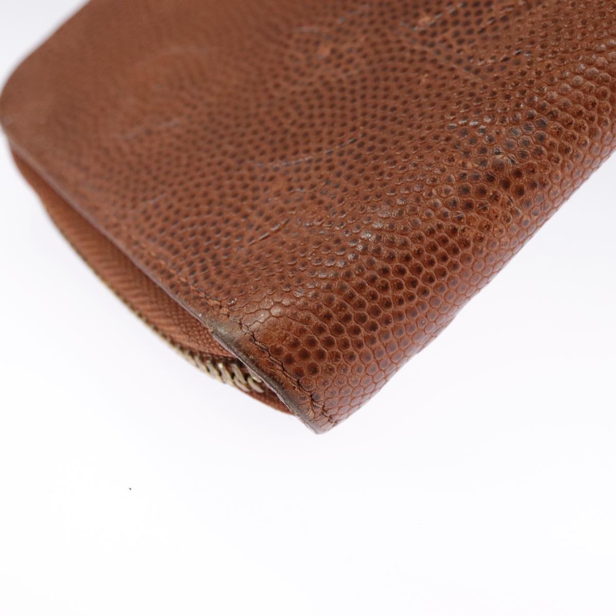 Louis Vuitton Zippy Wallet Vertical Brown Leather Wallet (Pre-Owned)