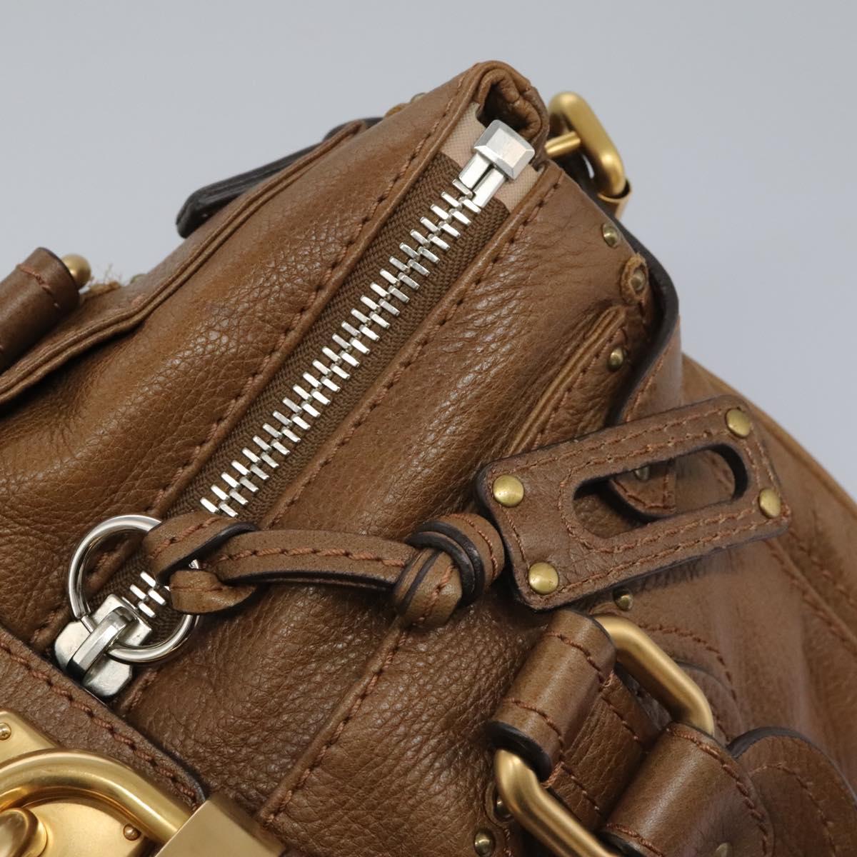 Chloé Paddington Brown Leather Handbag (Pre-Owned)